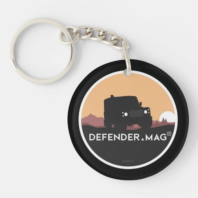 DEFENDER MAG KEY RING (Front)