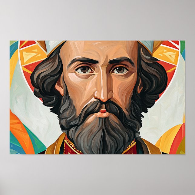 Defender of Unity: Saint Josaphat Poster (Front)