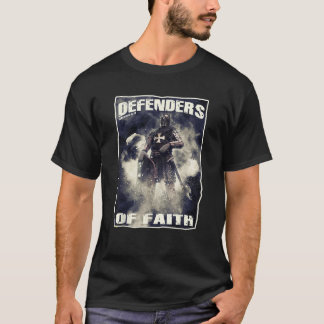DEFENDERS OF FAITH KNIGHT S BATTLE ARMOR Bible Ins T-Shirt