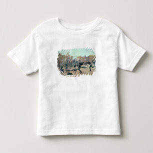 Defending the Fort: Indians attack a U.S. Cavalry Toddler T-Shirt
