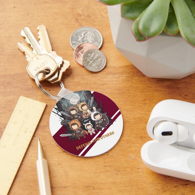 Defense for Others - Little Guardians Key Ring (Desk)