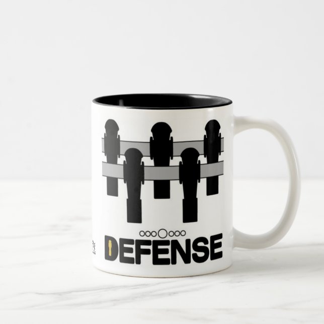 DEFENSE Two-Tone COFFEE MUG (Right)