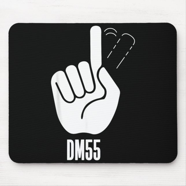 Defensive Centre Hand Shirt Mouse Pad (Front)