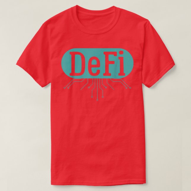 Defi Crypto T  T-Shirt (Design Front)