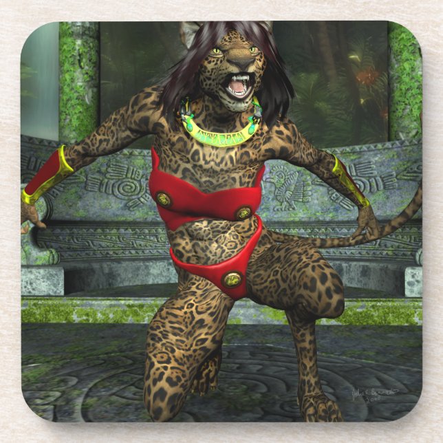 Defiance Cork Coaster (Front)