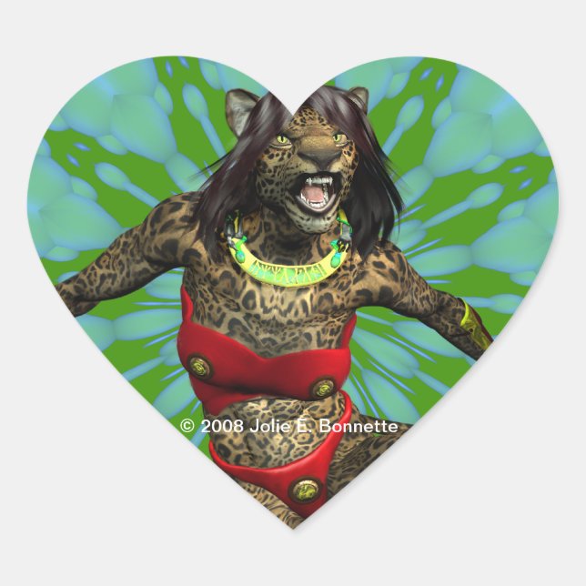 Defiance Heart Sticker (Front)