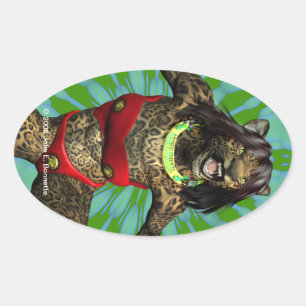 Defiance Oval Sticker