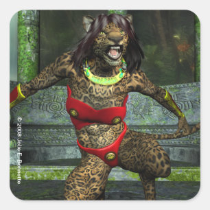 Defiance Square Sticker