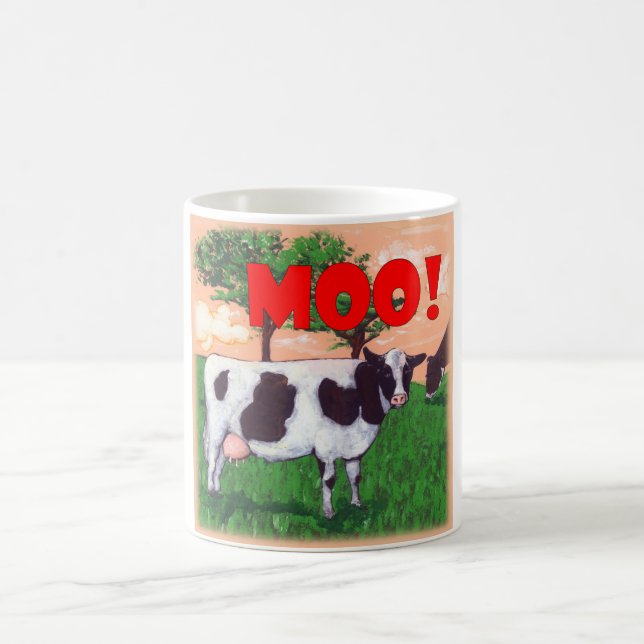 Defiant Cow Coffee Mug (Center)
