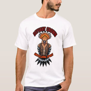 Defiant Crown Unyielding Spirit Owl T-Shirt