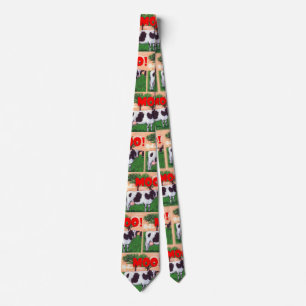 Defiant Dairy Cow Tie