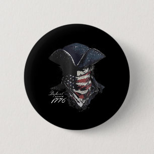 Defiant Since 1776 6 Cm Round Badge