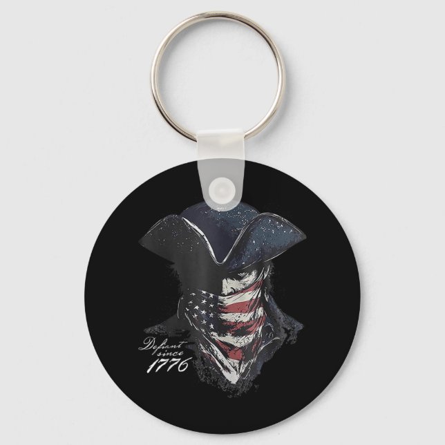 Defiant Since 1776  Key Ring (Front)
