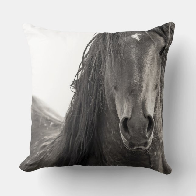 "Defiant" Throw Pillow (Front)