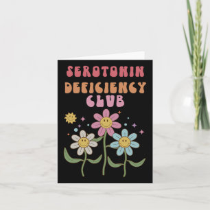 Deficiency Club Mental Health Anxiety Depression Card