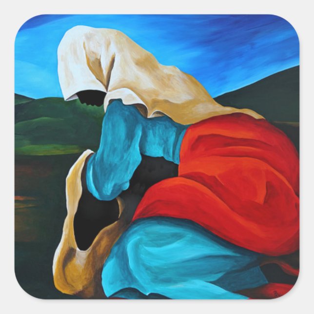 Defilee la folle 2008 square sticker (Front)