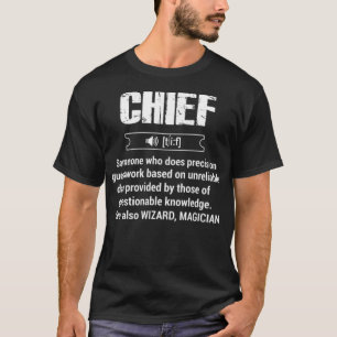 Define Chef baker sweetface bakery chef chemistry T-Shirt