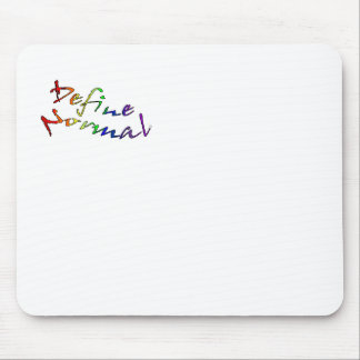 Define Normal Mouse Pad