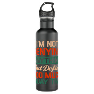 Define Too Much Muay Thai Funny Muay Thai Fighter  710 Ml Water Bottle