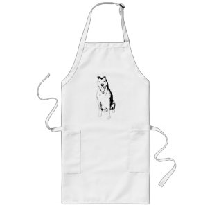 Defined Calm Figure Long Apron