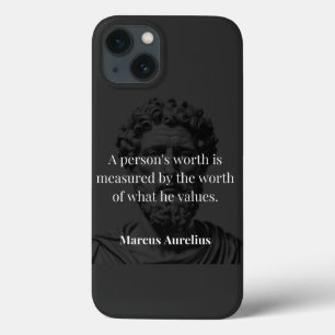 Defining Worth: Marcus Aurelius on Values iPhone 13 Case