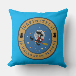 Definitely a Halloween person  Cushion