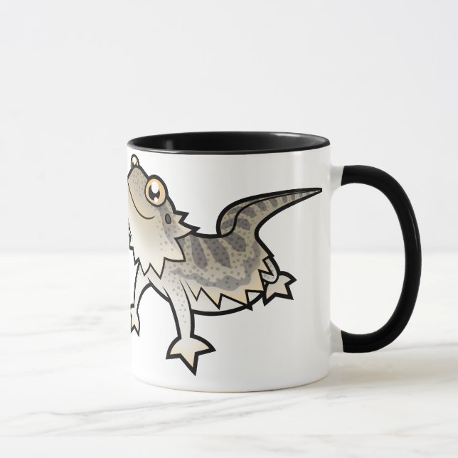 Definitely a Reptile Person (bearded dragon) Mug (Right)