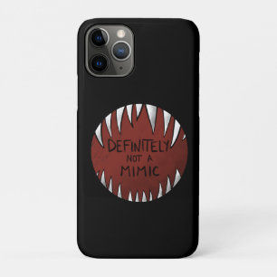 Definitely NOT a Mimic D&D Gaming Gifts iPhone 11 Pro Case