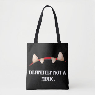 Definitely Not A Mimic Funny Tabletop RPG Tote Bag