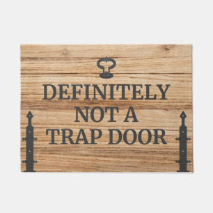 Definitely Not A Trap Door Doormat