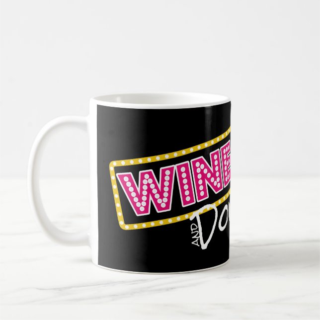 Definitely Not Wine Mug (Left)