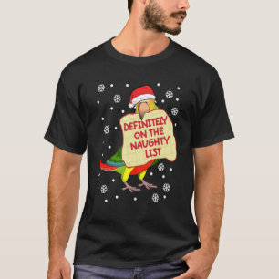Definitely On Naughty List I Green Cheek Pineapple T-Shirt