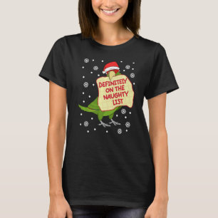 Definitely On Naughty List I Mexican Red headed Am T-Shirt
