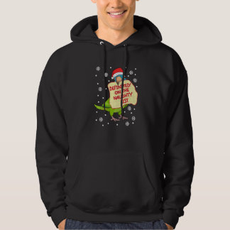 Definitely On Naughty List Parrot I Blue crowned C Hoodie