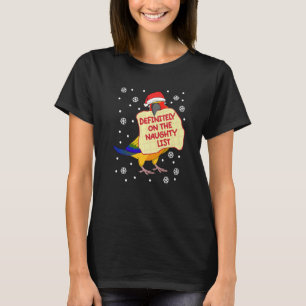 Definitely On Naughty List Parrot I Sun Conure T-Shirt