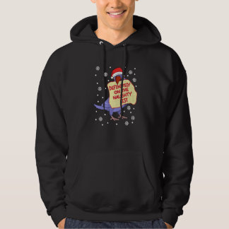 Definitely On Naughty List Parrot I Violet Indian  Hoodie