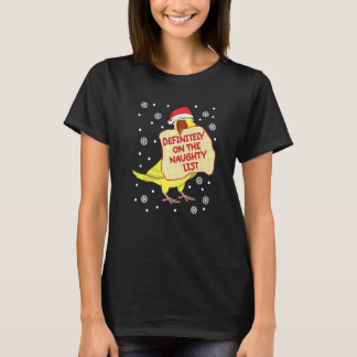 Definitely On Naughty List Parrot I Yellow Indian  T-Shirt