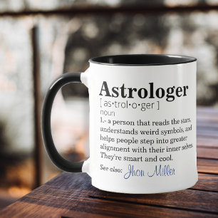 Definition Astrologer Customisable Mug
