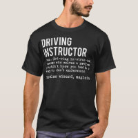 Definition Driving Instructor Driver Gifts Parkin