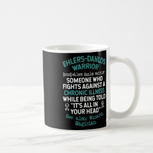 Definition Eds Warrior Syndrome Awareness Coffee Mug