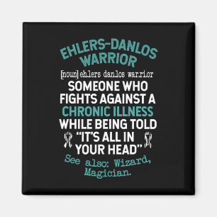 Definition Eds Warrior Syndrome Awareness Magnet