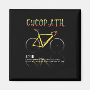Definition Funny Cycling Addict Gift for Magnet