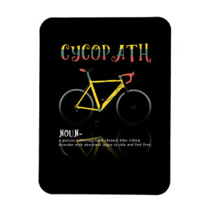 Definition Funny Cycling Addict Gift for Magnet