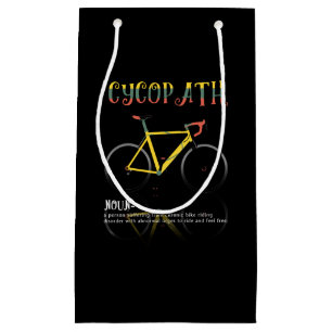 Definition Funny Cycling Addict Gift for Small Gift Bag