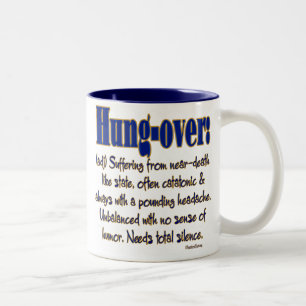Definition Hung-over Two-Tone Coffee Mug