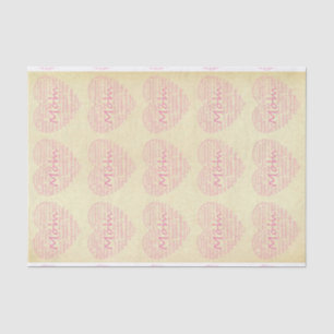 Definition Of A Mother-Heart Outline by STaylor Tissue Paper