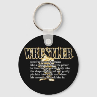 Definition of a Wrestler Key Ring