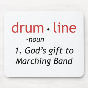 Definition of Drumline Mouse Pad