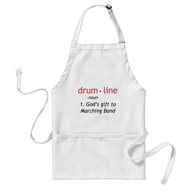 Definition of Drumline Standard Apron (Front)