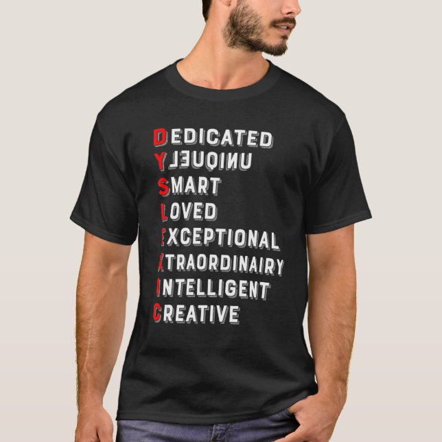 Definition of Dyslexia Awareness Interventionist T T-Shirt (Front)
